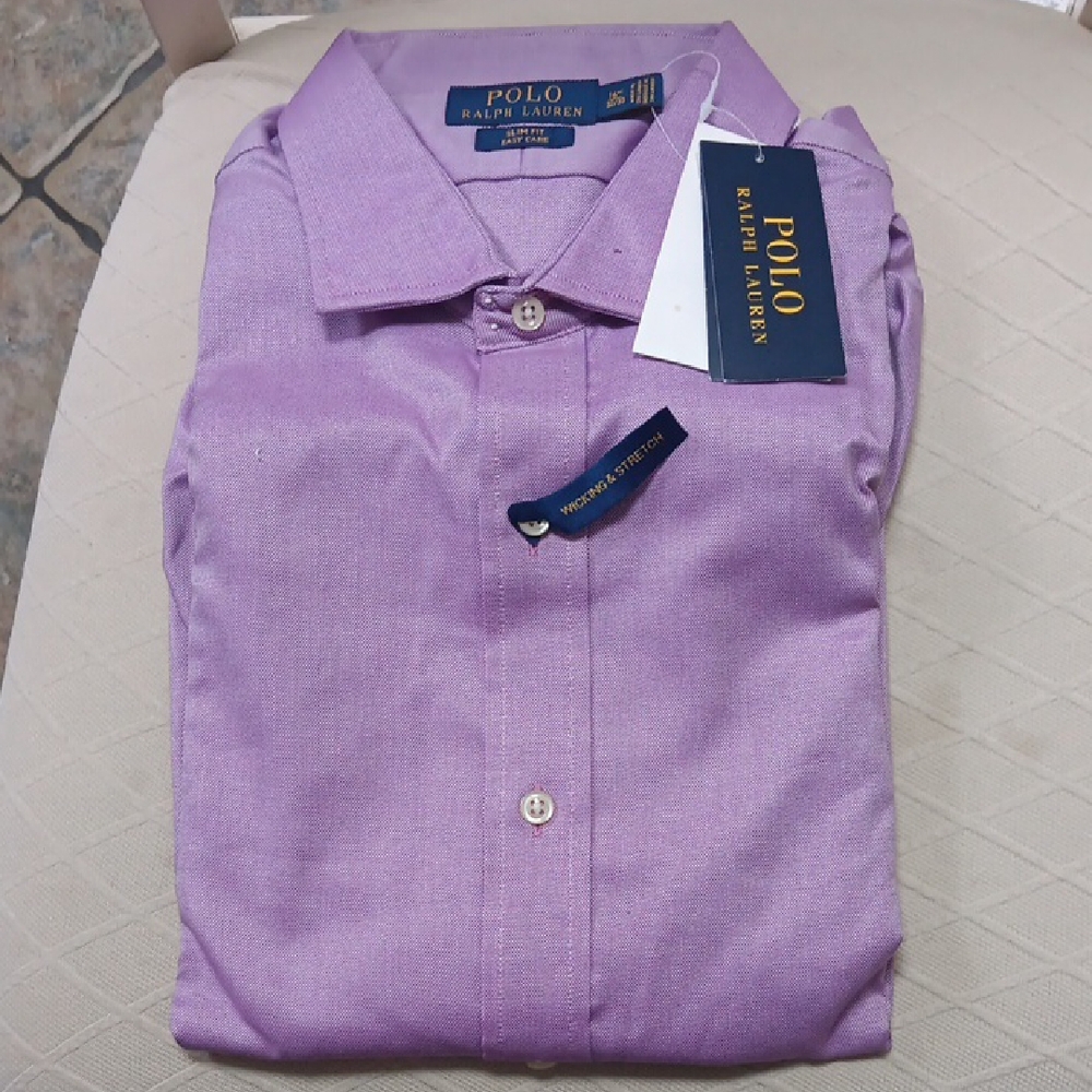 Polo by Ralph Lauren Men's Purple Shirt
